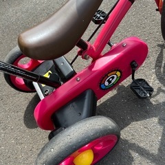 自転車みたいな三輪車の画像