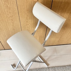 ニトリ　ハイチェア シャム WH ホワイトの画像