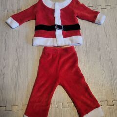 サンタコスチューム セット 子供 キッズ 80cm コスプレ ベビー クリスマスの画像