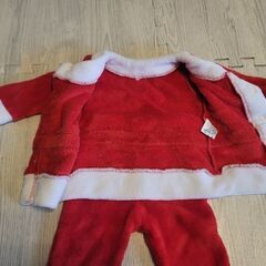 サンタコスチューム セット 子供 キッズ 80cm コスプレ ベビー クリスマスの画像