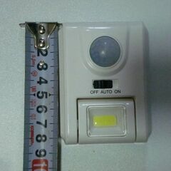 小型のセンサーライト（USED品）の画像