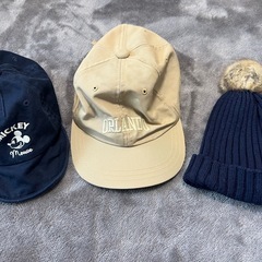 【新品】ベビー　キャップ他