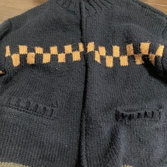 ネイビー　フードパーカー　フリーの画像
