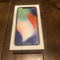 iPhoneX 箱の画像