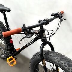 【自社配送は札幌市内限定】SURLY/サーリー ファットバイク ICE CREAM TRUCK/アイスクリームトラック Lサイズ ブラック 自転車 中古【USED】の画像