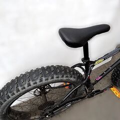 【自社配送は札幌市内限定】SURLY/サーリー ファットバイク ICE CREAM TRUCK/アイスクリームトラック Lサイズ ブラック 自転車 中古【USED】の画像