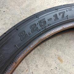 【無料】バイクタイヤ中古　カブなどビジネスバイクにの画像