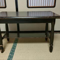 【中古】レトロ 文机