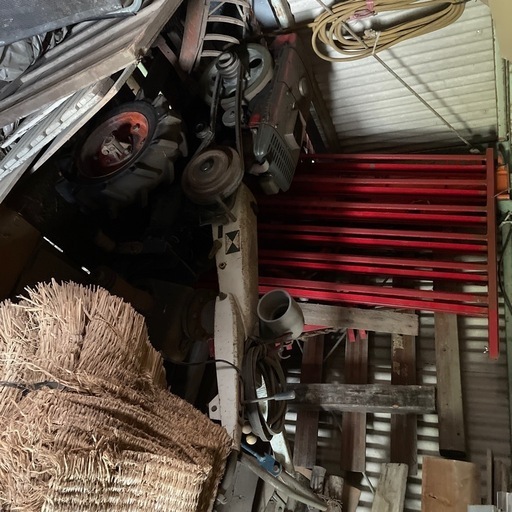 ヤンマー　古い　耕運機　　ディーゼル