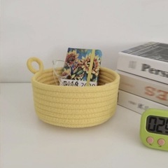 小物入れ　イエロー　韓国　雑貨