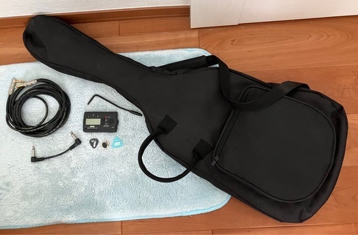 FERNANDES TEJシリーズ エレキギター ケース付 GOTOHペグ装備 値下げ！フェルナンデス エレキギター一式で ケース他付属品有り