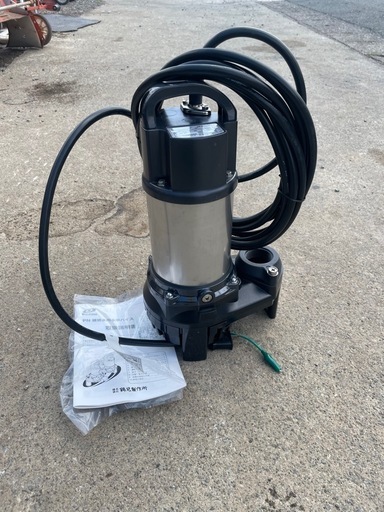 ツルミポンプ　100v新品未使用品