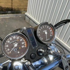 GS400 国内物/車検付/45ボア/引きキャブ/キャストホイール/カワグチ/フルメッキの画像