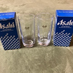アサヒビール　ペアグラス　新品