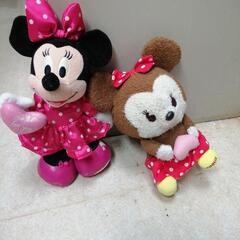 ミニーぬいぐるみ2個セット