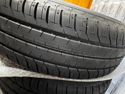 ブリヂストンノーマルタイヤ　サマータイヤエコピア185/60R15 84H  アルミキャップ付　