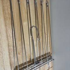 ステンレス製 タオルハンガー 12枚同時ほし干しの画像