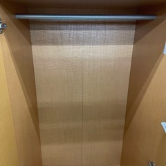 【ドリーム川西店御来店限定】組立式ワードローブ/クリーニング済み 【2001283255600101】の画像