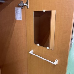 【ドリーム川西店御来店限定】組立式ワードローブ/クリーニング済み 【2001283255600101】の画像