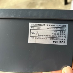 未使用品東芝LED照明器具の画像
