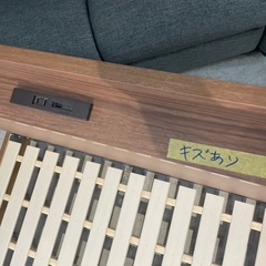 配達可【セミダブルベッドフレーム】【管理番号11304】の画像