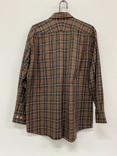 バーバリー BURBERRY ノバチェック シャドーホース 長袖シャツ M