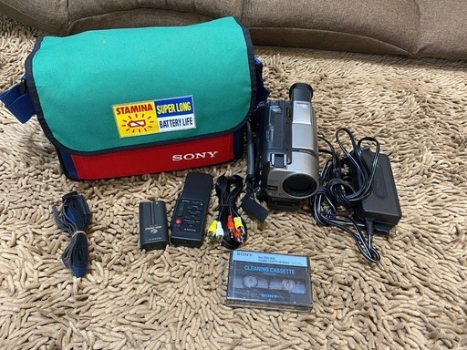 SONY ソニー 8mm テープ ビデオカメラ CCD-TRV85
