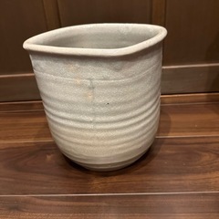 萩焼☆甕 鉢植えカバー