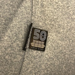 50周年限定生地 DENDENリーンロゼ トーゴ パフ セット ライトグレーの画像