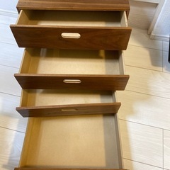スタッキングシェルフ 木製扉 ウォールナット材突板 | 無印良品