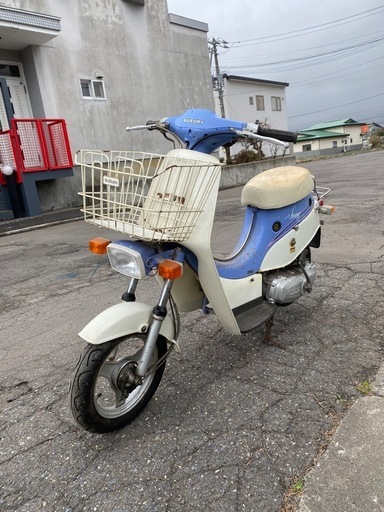 旧車スズキスワニー昌子のバイク (MZ11) 七飯のスズキの中古あげます