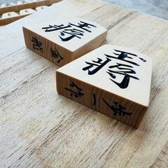 歩一作 金龍書 将棋駒の画像