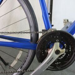 E236　★　34800円★整備済み スポーツ中古自転車 GIANT　エスケープRX　ブルー　50ｃｍ【クロスバイク】入札お待ちしております(*^▽^*)の画像