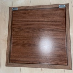 <新品未使用>木枠ミラー の画像