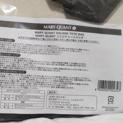 MARY QUANT スクエアトートバッグの画像