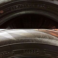 DUNLOP WINTER MAXX WM02 205/60R16 16インチ スタッドレス 23年製 バリ溝 ステップワゴン ヴォクシー ジューク等　(KTL369)の画像