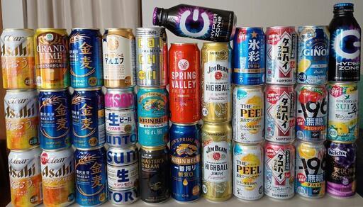 ビール 酎ハイ お酒 ジュース等 まとめ売り合計65点 - メルカリ