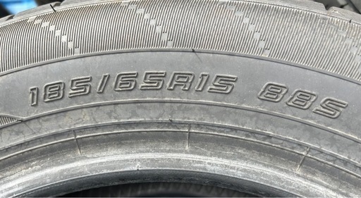 【お引渡の方決まりました】DUNLOP 185/65R15 24年製　夏タイヤ