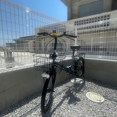 自転車　かご付き　変速機付き

