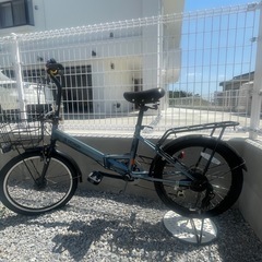 自転車　かご付き　変速機付き
の画像