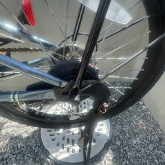 自転車　かご付き　変速機付き
の画像
