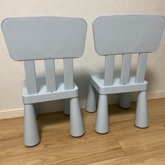 【中古】IKEA 子供 イスの画像