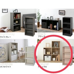 新品！　アイリスオーヤマ　カラーボックス