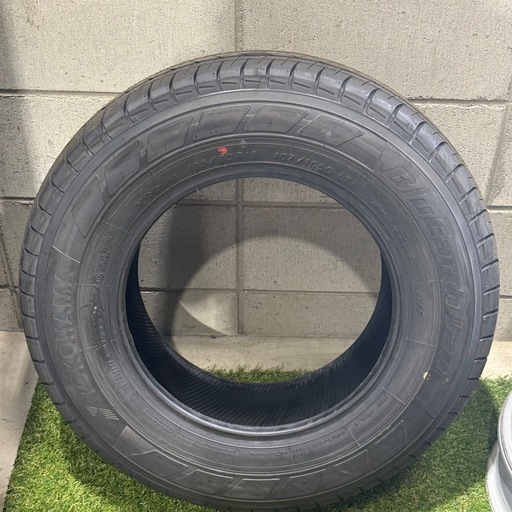 【決まりました】新車外し　195/80R15 107/105Q LT 4本　交換工賃・消費税込み価格　ヨコハマ・ダンロップ・ブリヂスト