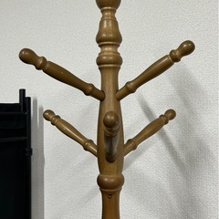 木製　ポールハンガーの画像