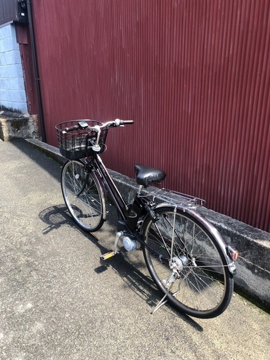 京都発】京の楽チャリ 電動アシスト自転車 パナソニック 24インチ 白