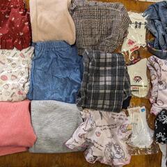 女の子服110サイズ トップス3着 ボトムス9着 靴下3足 計1...