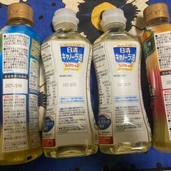 サラダ油４本セットの画像