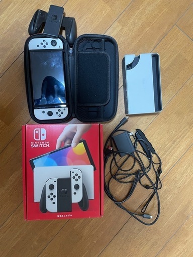 Nintendo Switch 本体 ホワイト ソフト3つ付き