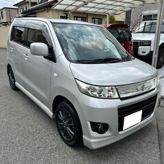 とても綺麗・車検２年付・スズキWagonRスティングレー・プッシ...